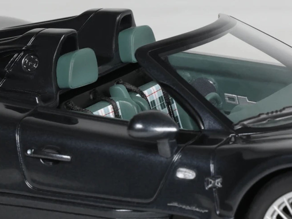 1999 Mercedes-Benz AMG CLK-GTR Roadster Gray Metallic 1/18 Model Car by GT Spirit