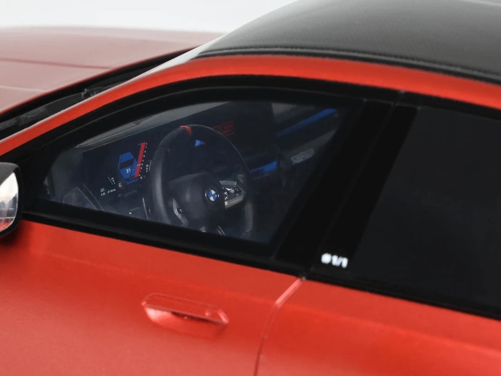 2025 BMW M5 (G90) Pebble Beach Edition Fire Orange Metallic with Black Top 1/18 Model Car by GT Spirit - image 3