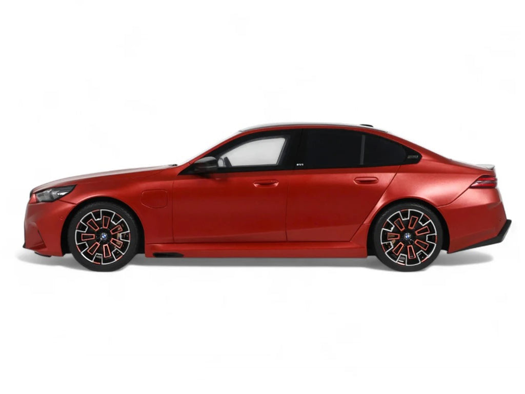 2025 BMW M5 (G90) Pebble Beach Edition Fire Orange Metallic with Black Top 1/18 Model Car by GT Spirit - image 4