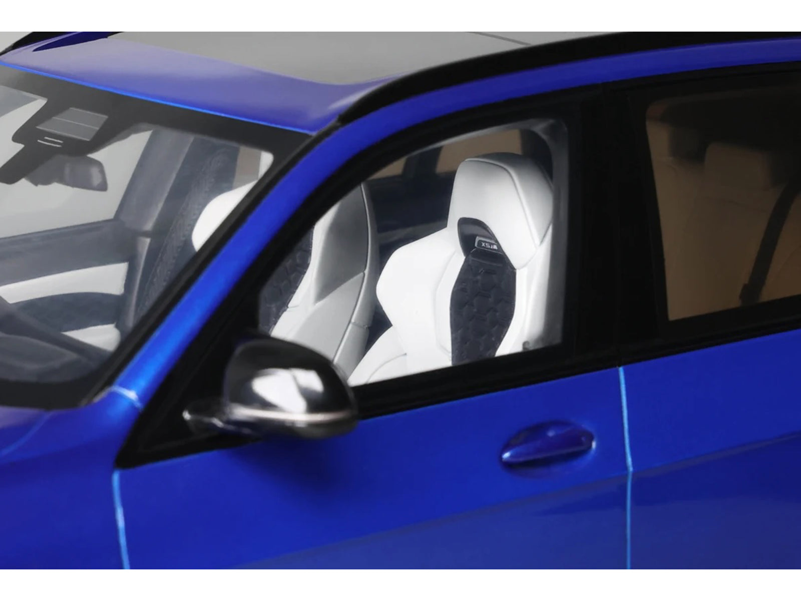 2023 BMW X5 M Competition Blue Metallic with Black Top 1/18 Model Car by GT Spirit - image 3