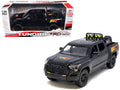 2023 Toyota Tundra TRD 4x4 Pickup Truck Black with TRD Stripes with Sunroof and Wheel Rack Limited Edition to 2400 pieces Worldwide 1/24 Diecast Model Car