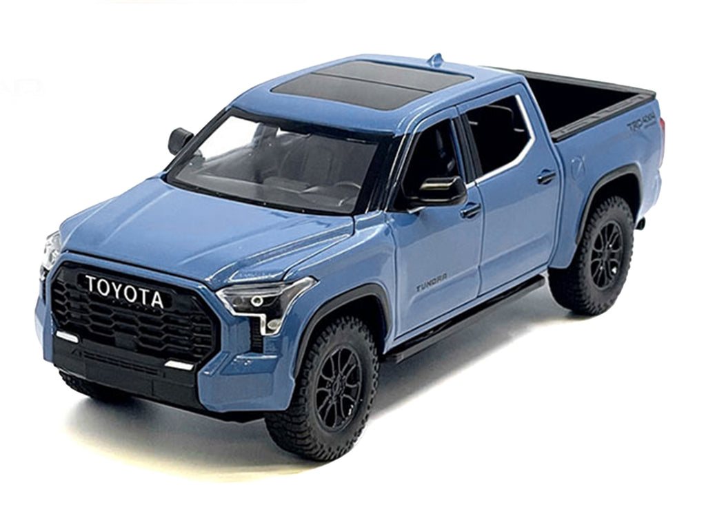 2023 Toyota Tundra TRD 4x4 Cavalry Blue 1/24 diecast model