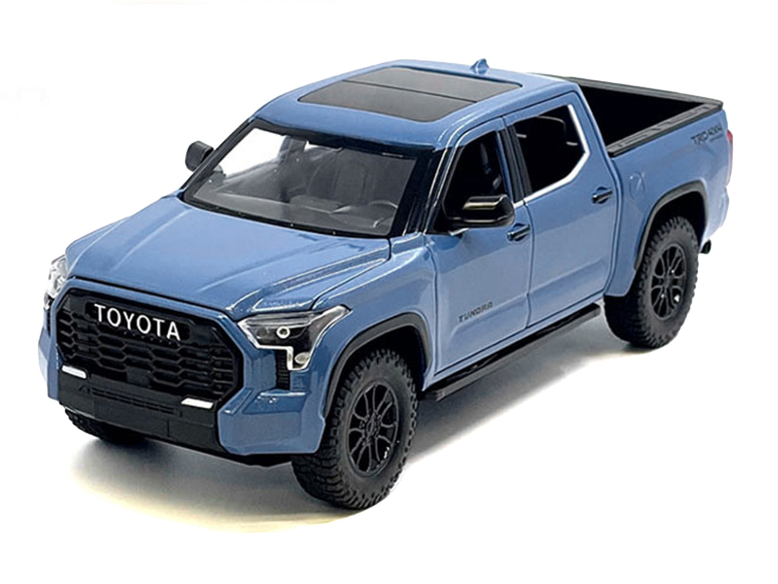 2023 Toyota Tundra TRD 4x4 Cavalry Blue 1/24 diecast model