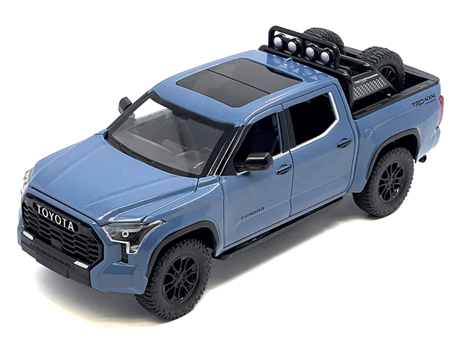 2023 Toyota Tundra TRD 4x4 Cavalry Blue 1/24 diecast model