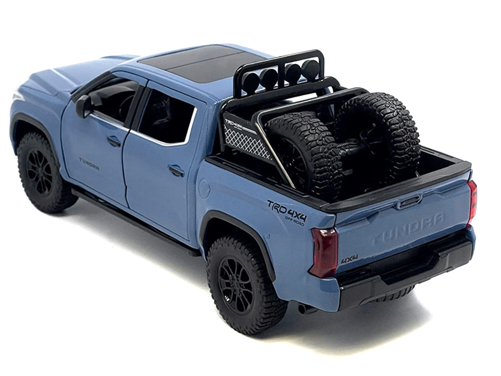 2023 Toyota Tundra TRD 4x4 Cavalry Blue 1/24 diecast model