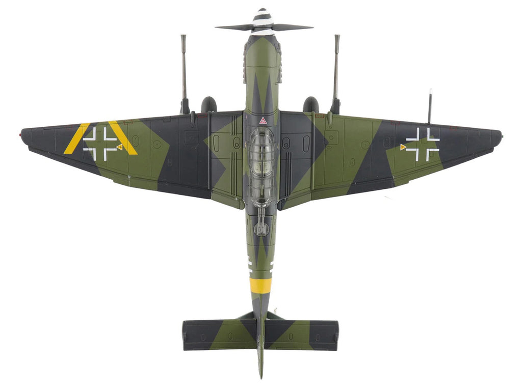 Junkers Ju 87G-2 Stuka Aircraft "WNr. 494193 Tank Buster Stab. SG 2 Slovakia" (1944) German Luftwaffe "Air Power Series" 1/72 Diecast Model by Hobby Master - image 4