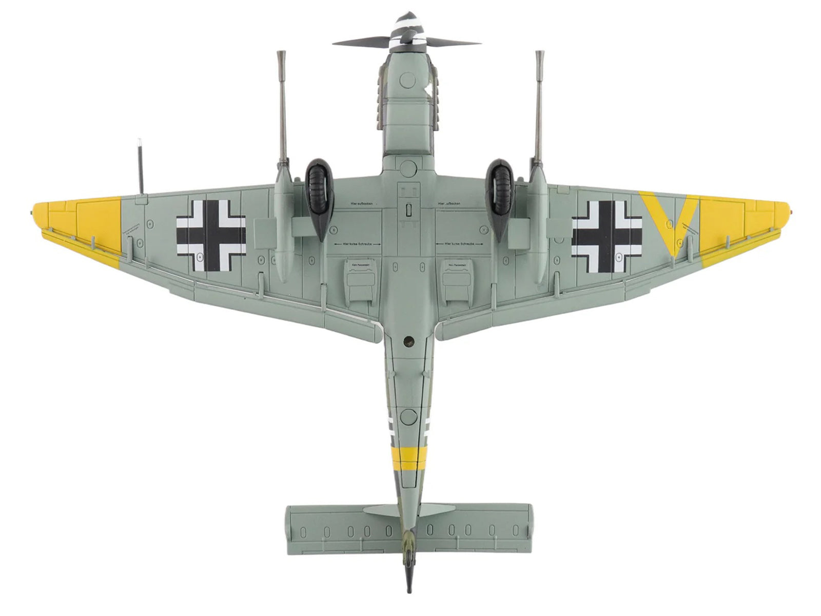 Junkers Ju 87G-2 Stuka Aircraft "WNr. 494193 Tank Buster Stab. SG 2 Slovakia" (1944) German Luftwaffe "Air Power Series" 1/72 Diecast Model by Hobby Master - image 5