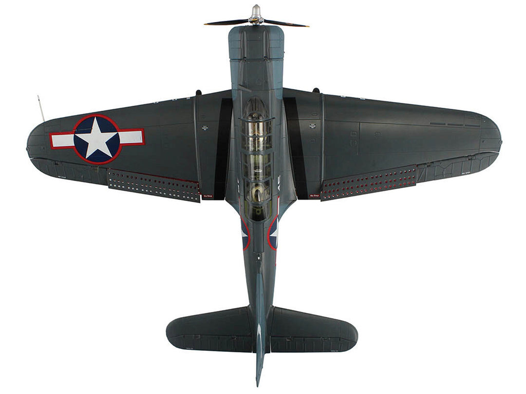 Douglas SBD-5 Dauntless Bomber Aircraft "VB-16 USS Lexington" (1943) United States Navy "Premium Collection" 1/32 Diecast Model by Hobby Master - image 4