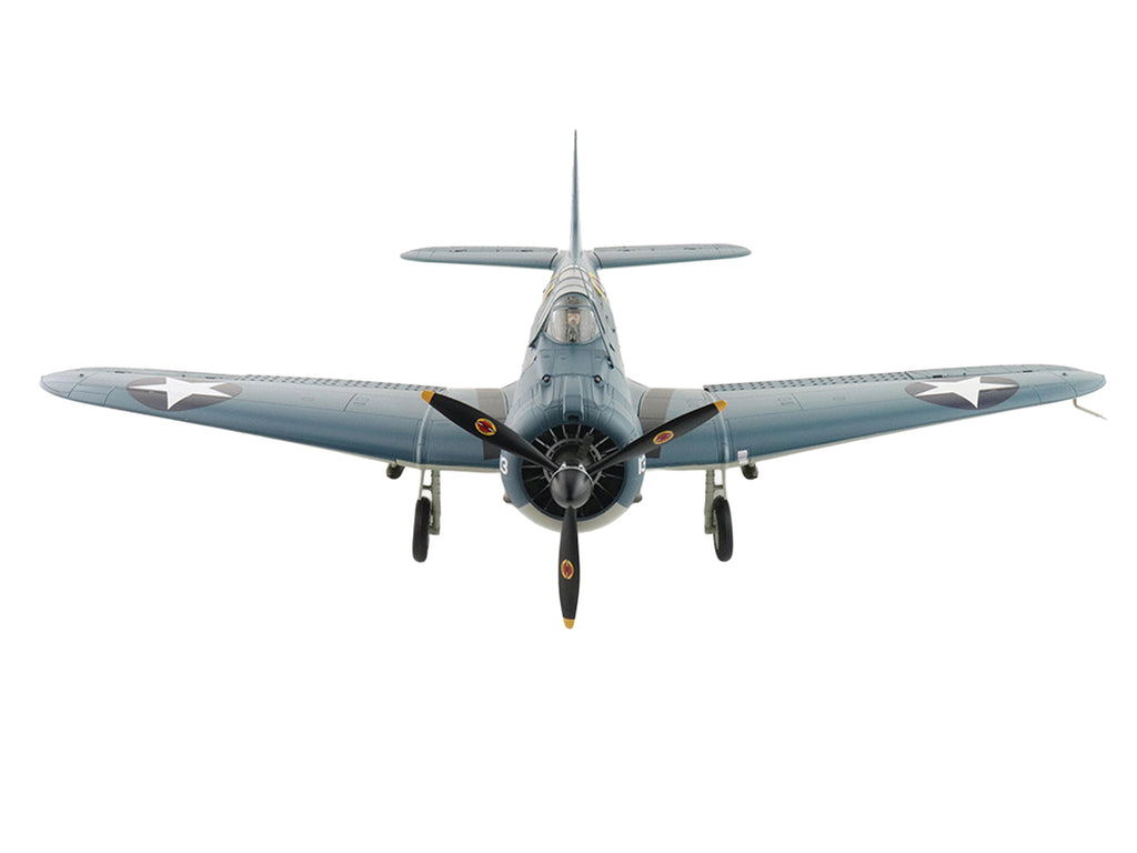 Douglas SBD-3 Dauntless Aircraft "06624 41-S-13 Operation Torch VS-41 USS Ranger" (1942) United States Navy "Premium Collection" 1/32 Diecast Model by Hobby Master - image 3
