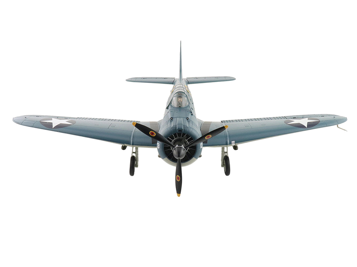 Douglas SBD-3 Dauntless Aircraft "06624 41-S-13 Operation Torch VS-41 USS Ranger" (1942) United States Navy "Premium Collection" 1/32 Diecast Model by Hobby Master - image 3
