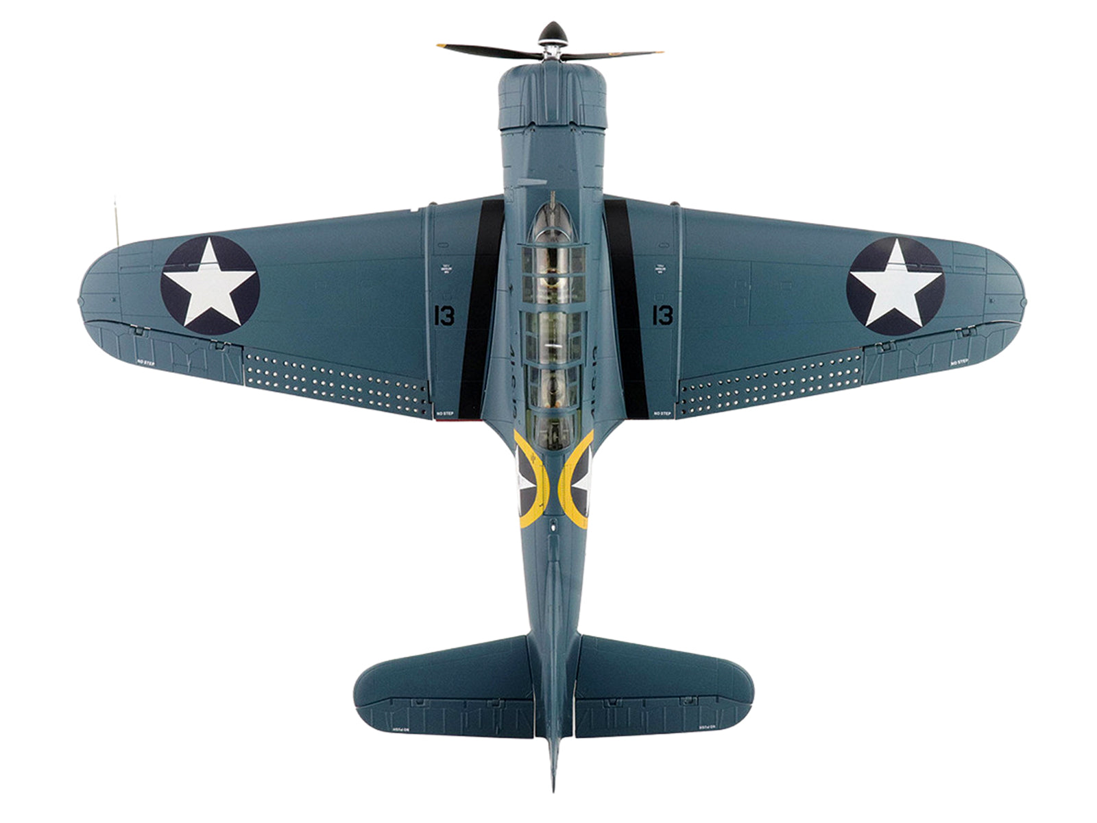 Douglas SBD-3 Dauntless Aircraft "06624 41-S-13 Operation Torch VS-41 USS Ranger" (1942) United States Navy "Premium Collection" 1/32 Diecast Model by Hobby Master - image 4