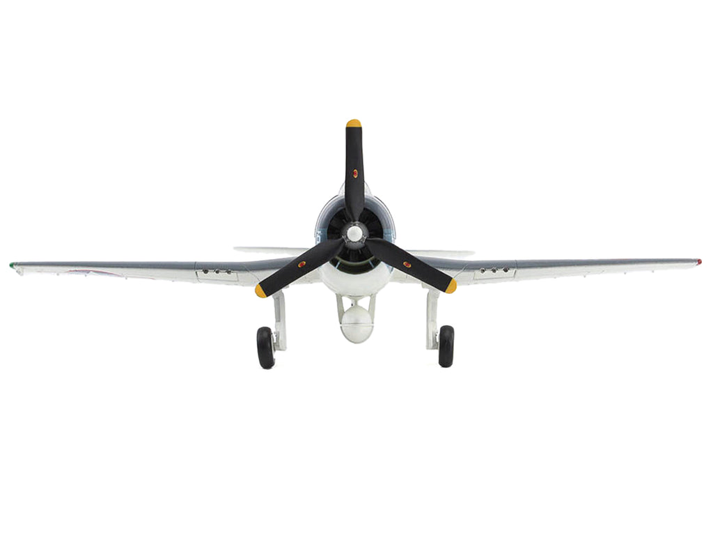 Grumman F6F-3 Hellcat Fighter Aircraft "Ruth-Less Lt. Oscar Chenoweth VF-38 Segi Point Airstrip New Georgia Island" (1943) United States Navy "Air Power Series" 1/72 Diecast Model by Hobby Master - image 3