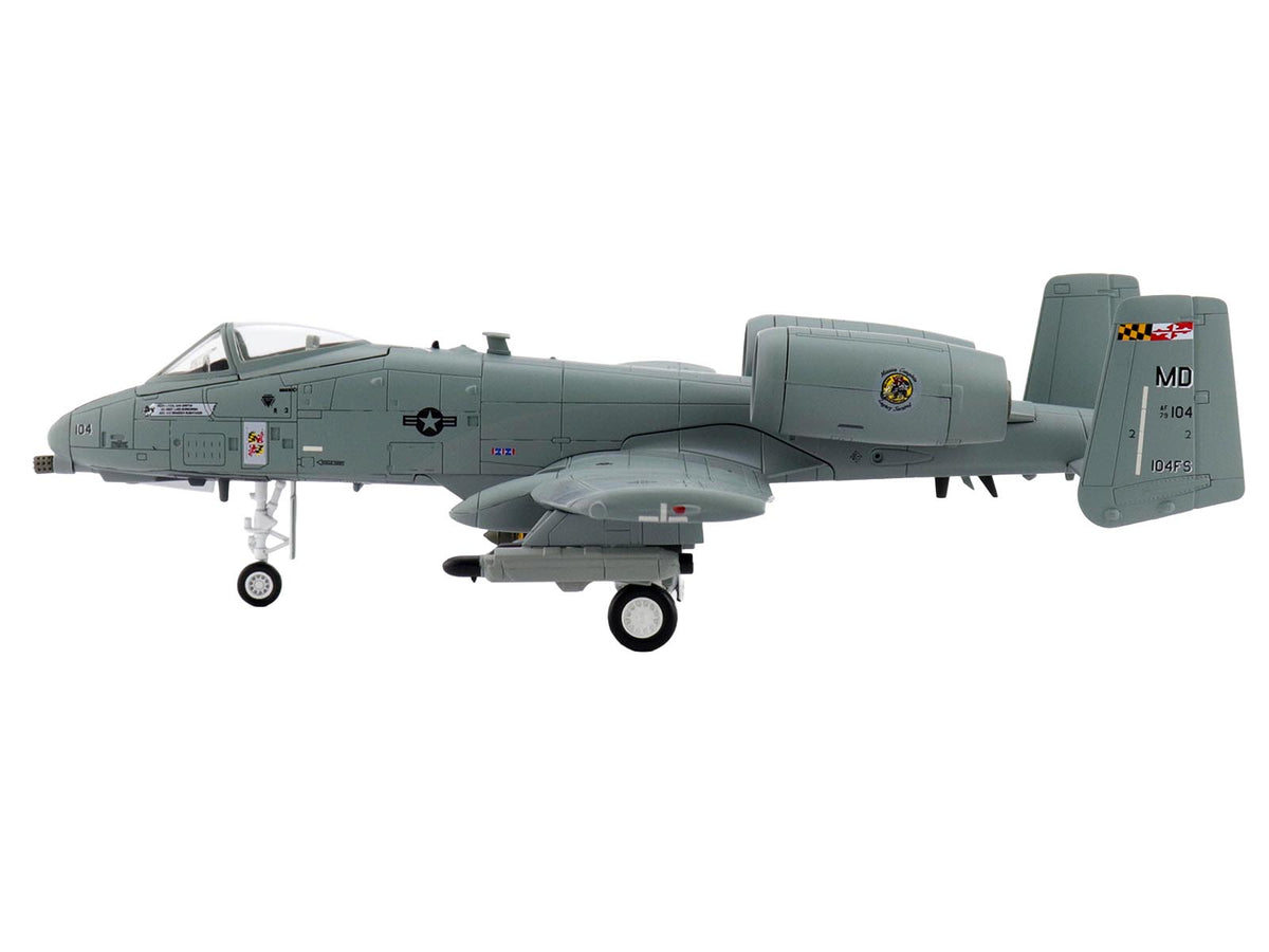 Fairchild Republic A-10C Thunderbolt II Attack Aircraft "80-0283 Maryland Farewell 104 FS Maryland ANG" (2025) United States Air Force "Air Power Series" 1/72 Diecast Model by Hobby Master - image 2