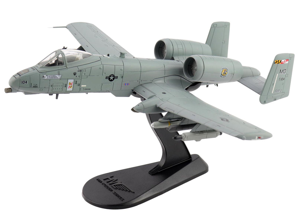 Fairchild Republic A-10C Thunderbolt II Attack Aircraft "80-0283 Maryland Farewell 104 FS Maryland ANG" (2025) United States Air Force "Air Power Series" 1/72 Diecast Model by Hobby Master - image 5