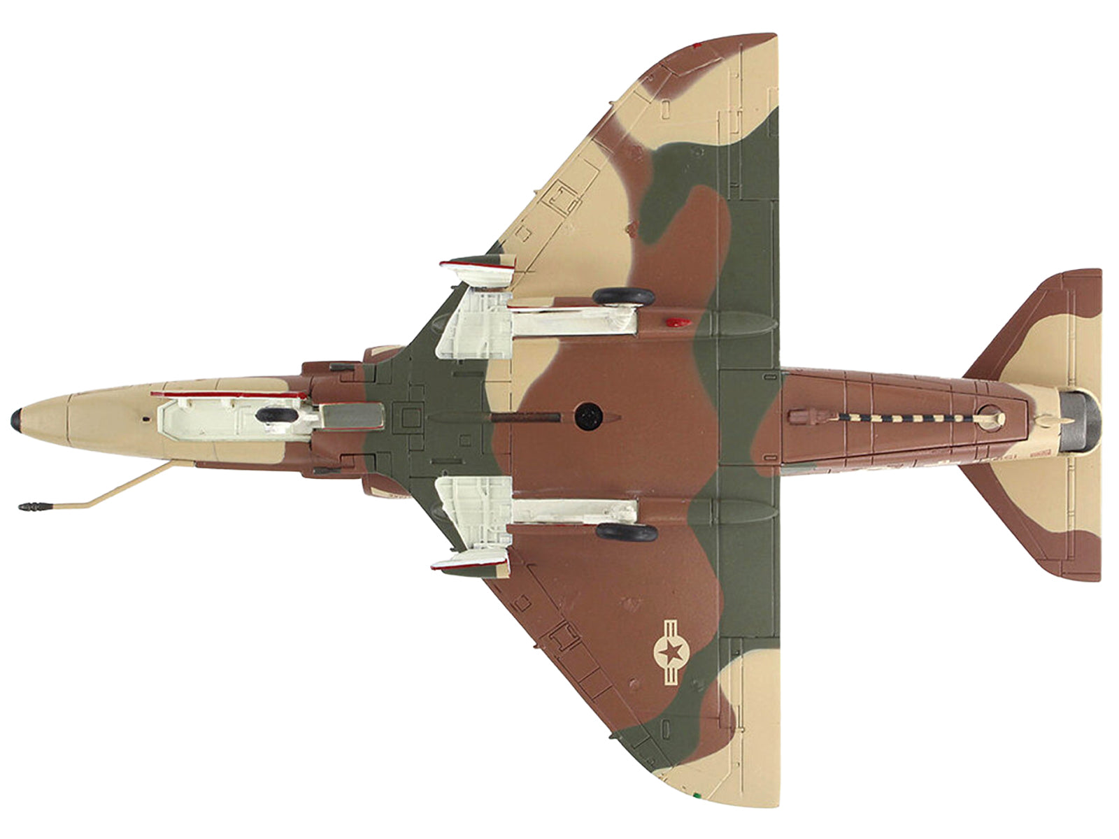 Douglas A-4E Skyhawk Aircraft "Aggressor 151095" (1985/6) United States Navy "Air Power Series" 1/72 Diecast Model by Hobby Master - image 5