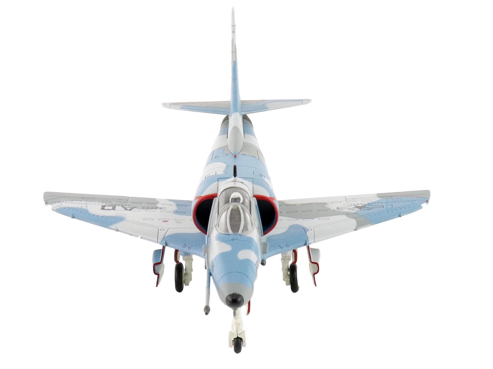 Douglas A-4E Skyhawk Aircraft "151118 Aggressor Scheme VA-43" (1975) United States Navy "Air Power Series" 1/72 Diecast Model by Hobby Master - image 3