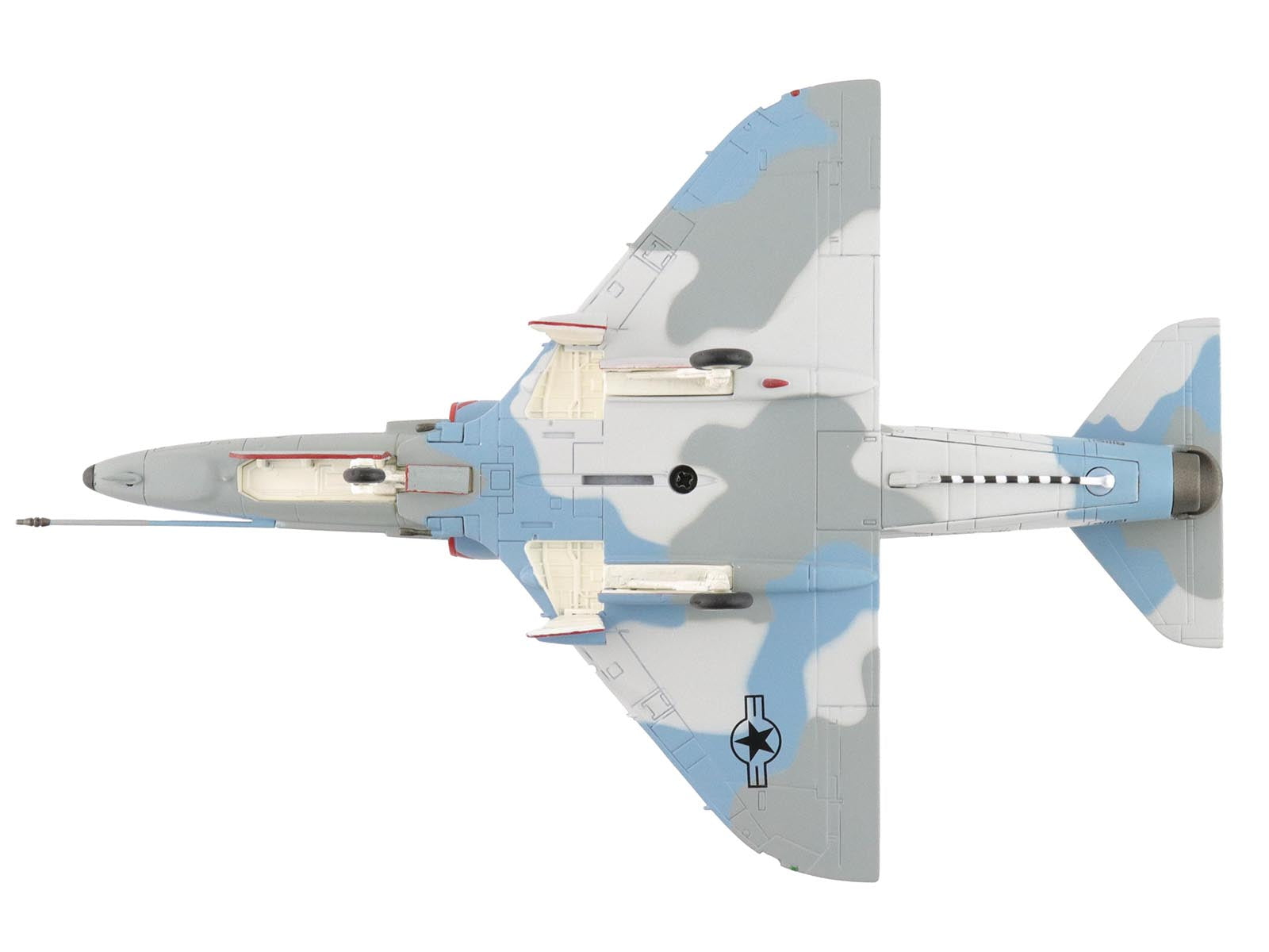 Douglas A-4E Skyhawk Aircraft "151118 Aggressor Scheme VA-43" (1975) United States Navy "Air Power Series" 1/72 Diecast Model by Hobby Master - image 5