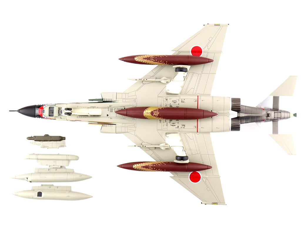 McDonnell Douglas RF-4E Phantom II Fighter Aircraft 57-6907 JASDF "501 SQ Final Year 2020" "Air Power Series" 1/72 Scale Model by Hobby Master - image 5
