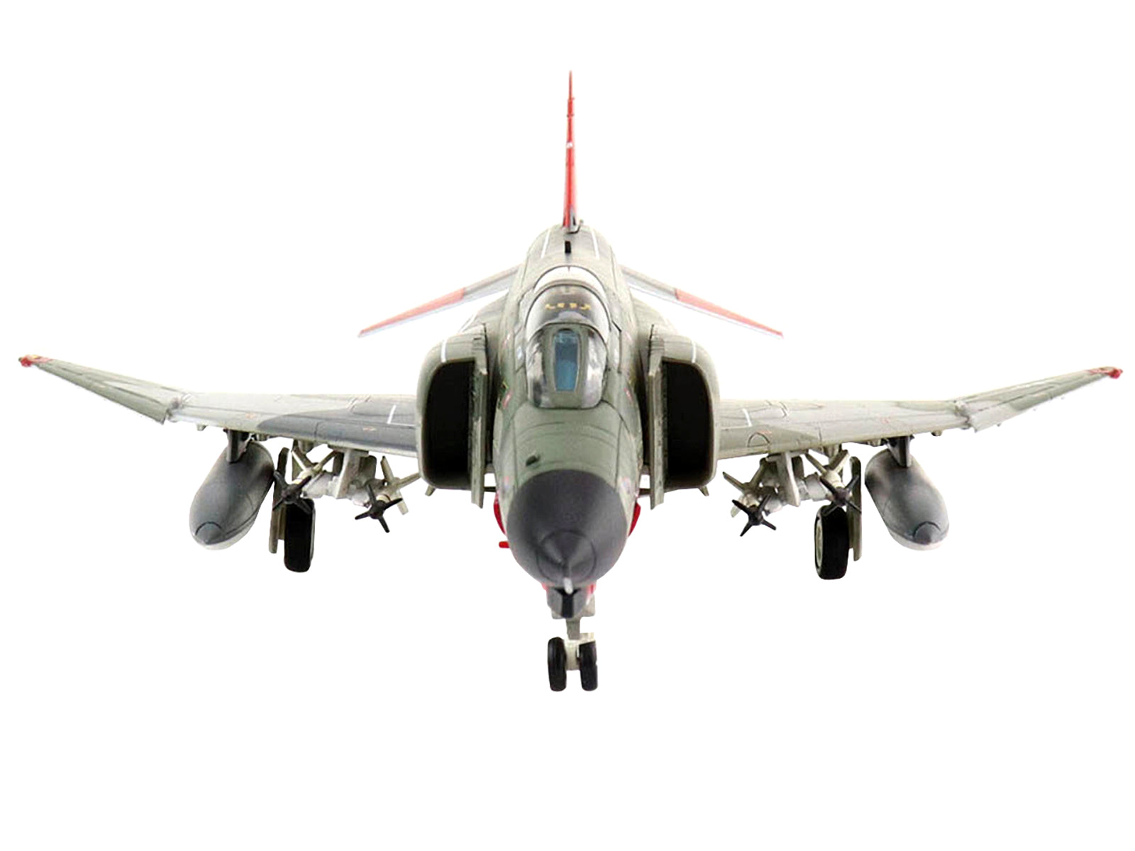 McDonnell Douglas F-4F Phantom II "Norm 81" Fighter Aircraft "JG 71 "Richthofen" GAFTIC 86 CFB Goose Bay Canada" (May 1986) "Air Power Series" 1/72 Diecast Model by Hobby Master - image 3