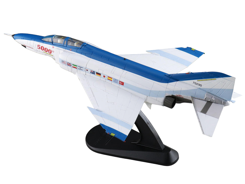 McDonnell Douglas F-4E Phantom II Fighter-Bomber Aircraft "70290 5000th Phantom St Louis" (1978) United States Air Force "Air Power Series" 1/72 Diecast Model by Hobby Master - image 5