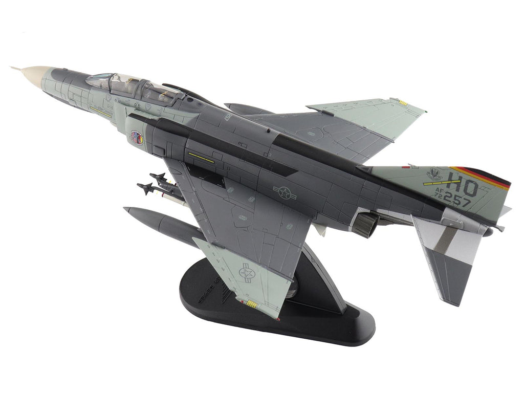 McDonnell Douglas F-4F Phantom II Fighter-Bomber Aircraft "AF72-257 20th Fighter Squadron 49th Fighter Wing Holloman AFB" (2002) United States Air Force "Air Power Series" 1/72 Diecast Model by Hobby Master - image 5
