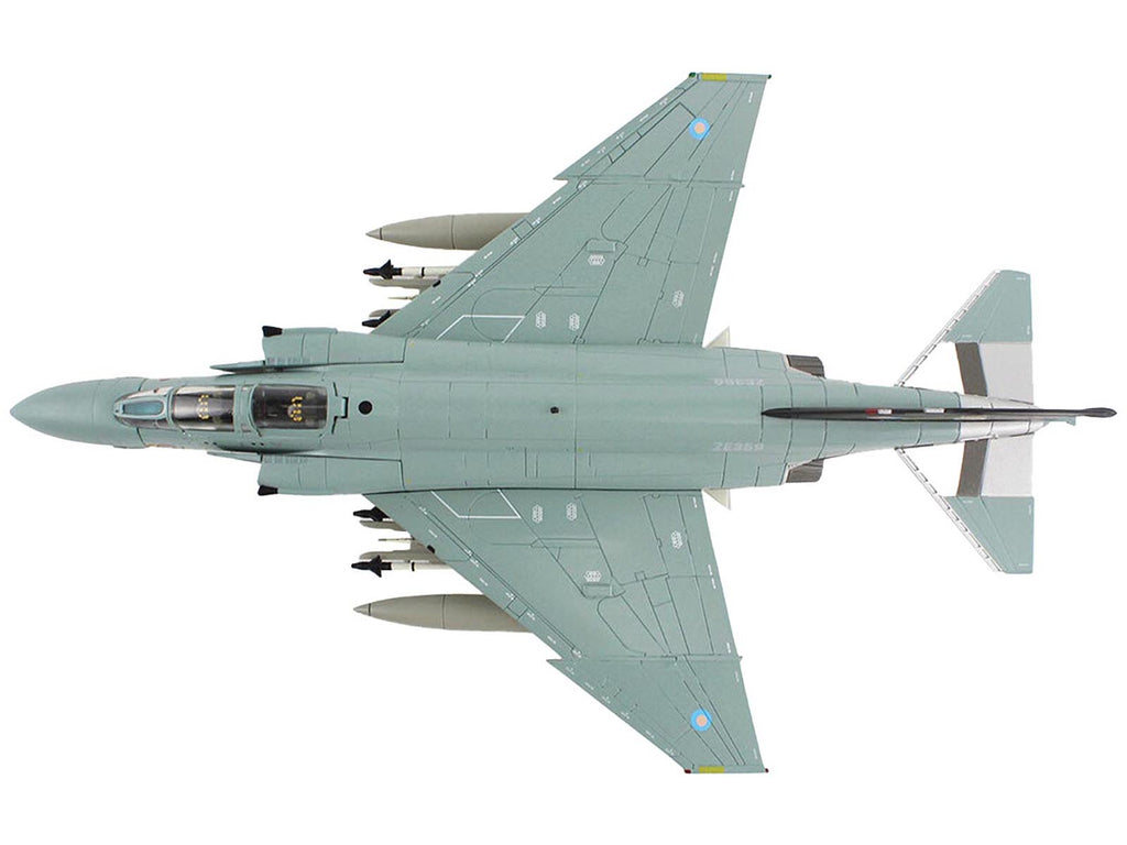 McDonnell Douglas F-4J(UK) Phantom II Fighter-Bomber Aircraft "ZE359 AF Wattisham England" British Royal Air Force "Air Power Series" 1/72 Diecast Model by Hobby Master - image 3