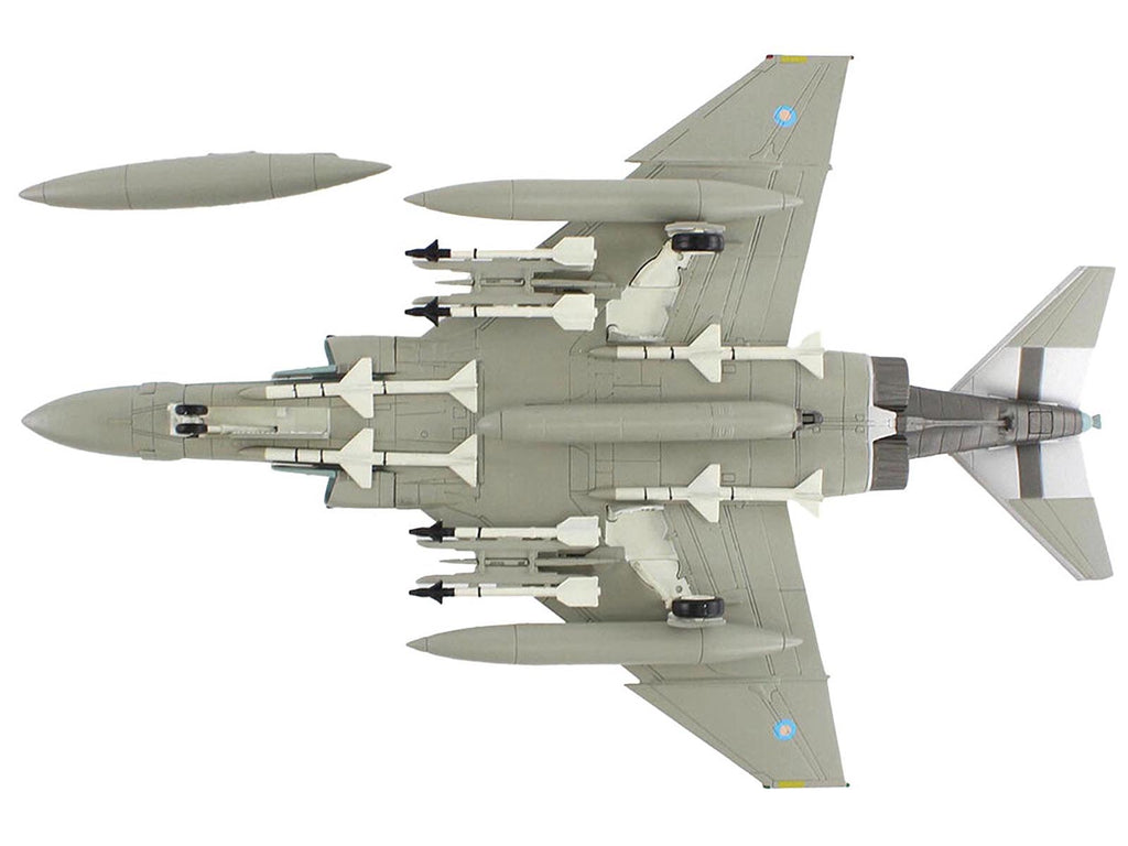 McDonnell Douglas F-4J(UK) Phantom II Fighter-Bomber Aircraft "ZE359 AF Wattisham England" British Royal Air Force "Air Power Series" 1/72 Diecast Model by Hobby Master - image 4