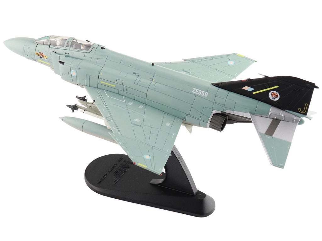 McDonnell Douglas F-4J(UK) Phantom II Fighter-Bomber Aircraft "ZE359 AF Wattisham England" British Royal Air Force "Air Power Series" 1/72 Diecast Model by Hobby Master - image 5
