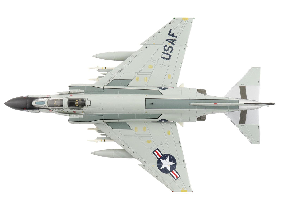 McDonnell Douglas F-4C Phantom II Fighter-Bomber Aircraft "40838 114th Tactical Fighter Training Squadron Oregon Air National Guard" (1980) United States Air Force "Air Power Series" 1/72 Diecast Model by Hobby Master - image 4