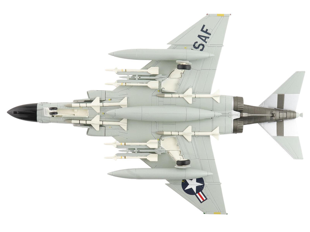 McDonnell Douglas F-4C Phantom II Fighter-Bomber Aircraft "40838 114th Tactical Fighter Training Squadron Oregon Air National Guard" (1980) United States Air Force "Air Power Series" 1/72 Diecast Model by Hobby Master - image 5