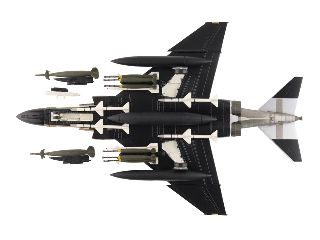 McDonnell Douglas F-4D Phantom II Fighter-Bomber Aircraft "66-8738 Night Owl 497th TFS Ubon RTAFB Thailand" (1972) United States Air Force "Air Power Series" 1/72 Diecast Model by Hobby Master - image 3
