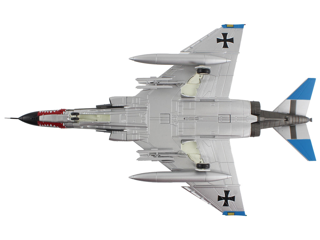 McDonnell Douglas F-4F Phantom II Fighter-Bomber Aircraft "Jagdgeschwader 74 (JG 74) Molders" (1982) German Luftwaffe "Air Power Series" 1/72 Diecast Model by Hobby Master - image 4