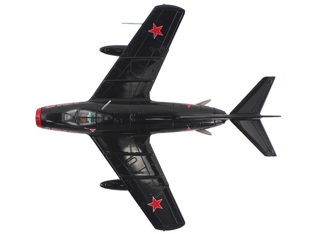 Mikoyan-Gurevich MiG-15Bis Fighter Aircraft "Experimental Combat Air Museum Kansas" "Air Power Series" 1/72 Diecast Model by Hobby Master - image 4