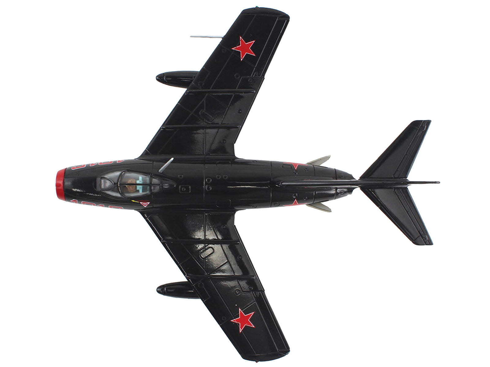 Mikoyan-Gurevich MiG-15Bis Fighter Aircraft "Experimental Combat Air Museum Kansas" "Air Power Series" 1/72 Diecast Model by Hobby Master - image 4