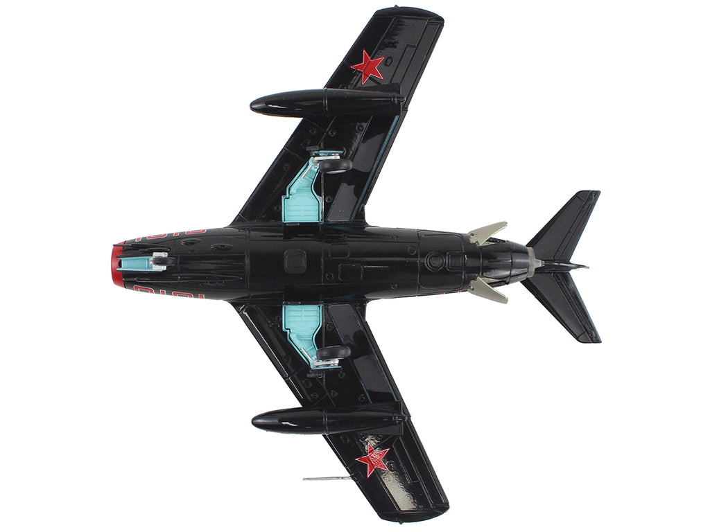 Mikoyan-Gurevich MiG-15Bis Fighter Aircraft "Experimental Combat Air Museum Kansas" "Air Power Series" 1/72 Diecast Model by Hobby Master - image 5