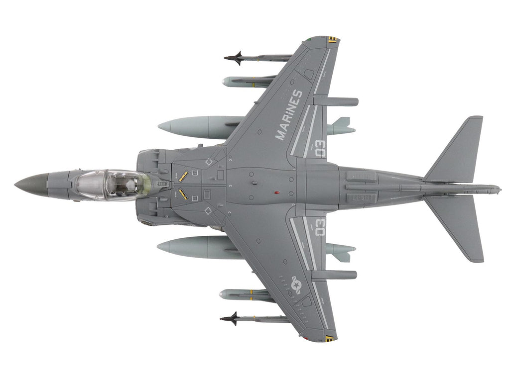 McDonnell Douglas AV-8B Plus Harrier II Aircraft "165357 VMA-231 Ace of Spades Operation Inherent Resolve USCENTCOM" (2017) United States Marine Corps "Air Power Series" 1/72 Diecast Model by Hobby Master - image 4