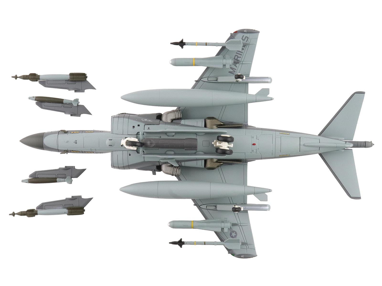 McDonnell Douglas AV-8B Plus Harrier II Aircraft "165357 VMA-231 Ace of Spades Operation Inherent Resolve USCENTCOM" (2017) United States Marine Corps "Air Power Series" 1/72 Diecast Model by Hobby Master - image 5