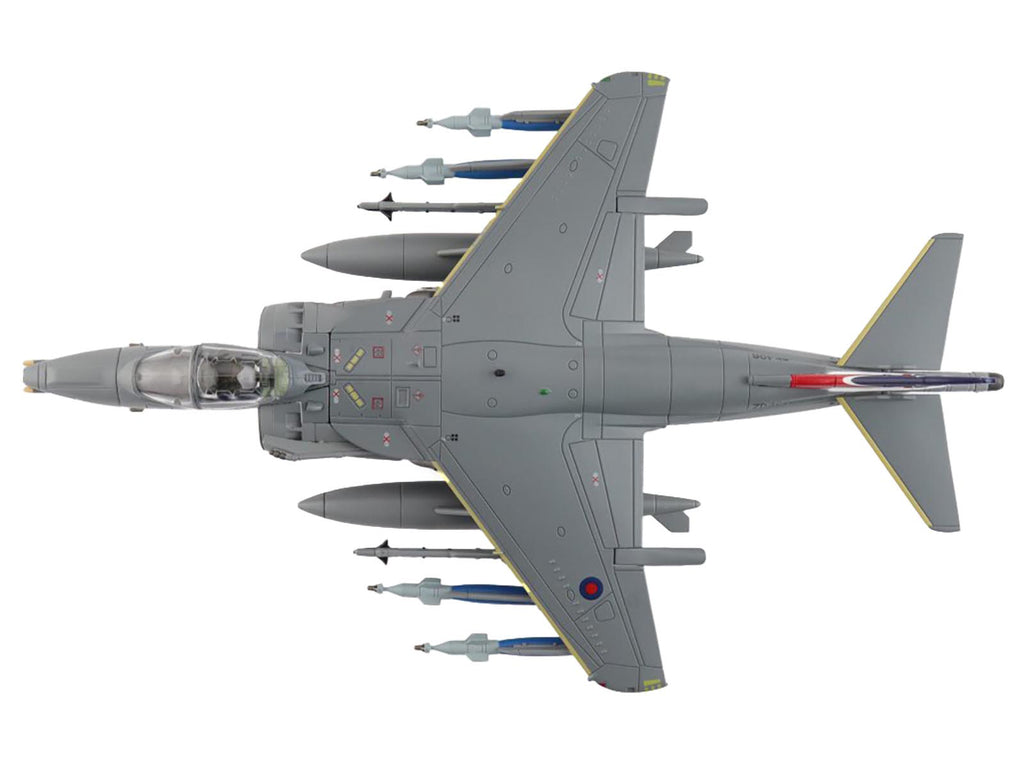 British Aerospace Harrier GR.9 Aircraft "ZD406 Royal Navy Strike Wing RAF Station Cottesmore" (2009) British Royal Air Force/Navy "Air Power Series" 1/72 Diecast Model by Hobby Master - image 3