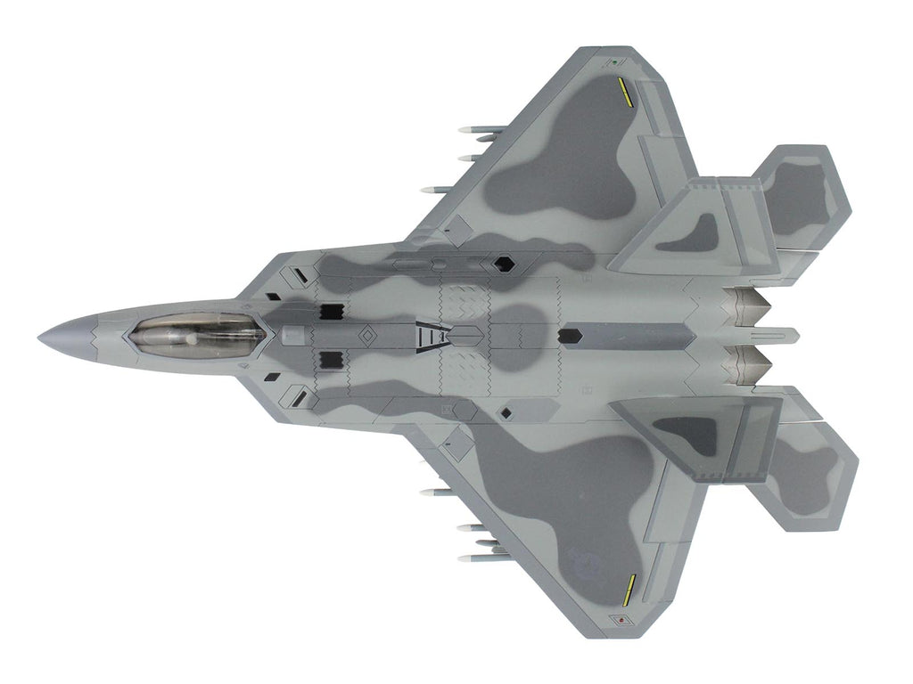 Lockheed F-22 Raptor Stealth Aircraft "01-4023 Major Joshua 'Cabo' Gunderson 43rd FS 325th FW Tyndall AFB" United States Air Force "Air Power Series" 1/72 Diecast Model by Hobby Master
