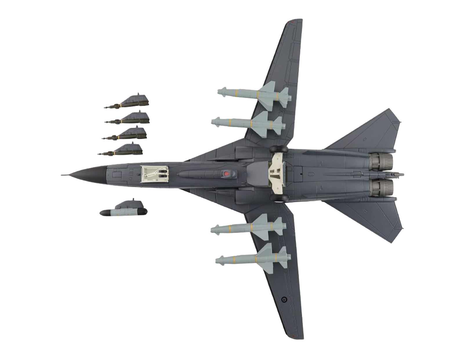 General Dynamics F-111C Pig Aircraft "A8-131 F-111 Operations 30th Anniversary" (2003) Royal Australian Air Force "Air Power Series" 1/72 Diecast Model by Hobby Master - image 4