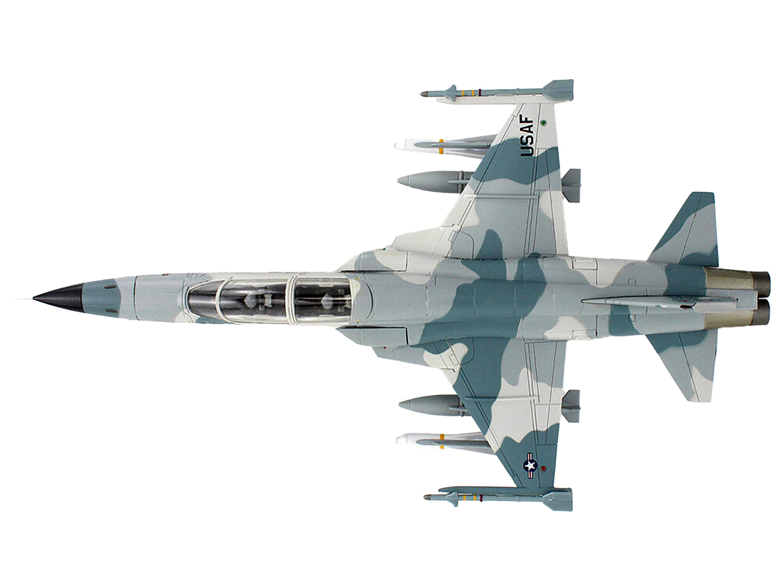 Northrop F-5F Tiger II Aircraft "58th Tactical Training Wing Williams Air Force Base" United States Air Force "Air Power Series" 1/72 Diecast Model by Hobby Master - image 3