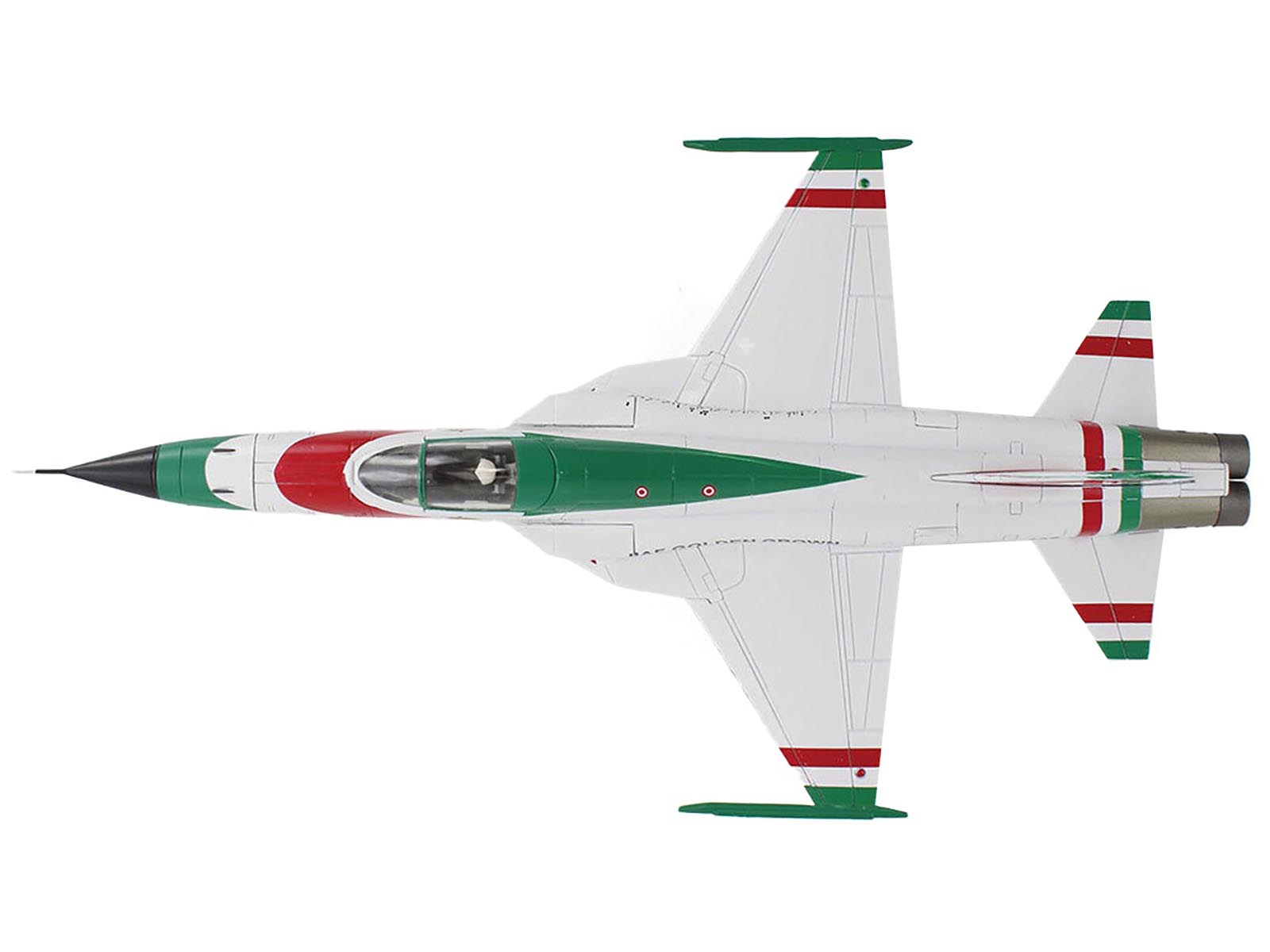 Northrop F-5E Tiger II Aircraft "#1 3-7099 IIAF Golden Crown" Imperial Iranian Air Force "Air Power Series" 1/72 Diecast Model by Hobby Master - image 3
