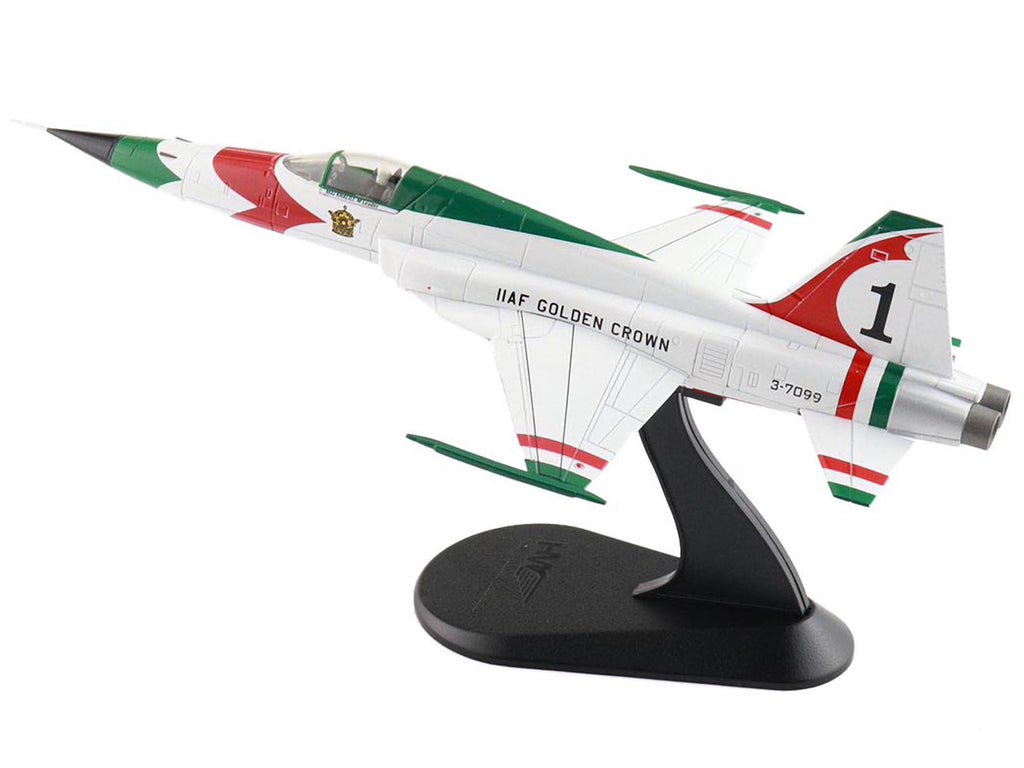 Northrop F-5E Tiger II Aircraft "#1 3-7099 IIAF Golden Crown" Imperial Iranian Air Force "Air Power Series" 1/72 Diecast Model by Hobby Master - image 5
