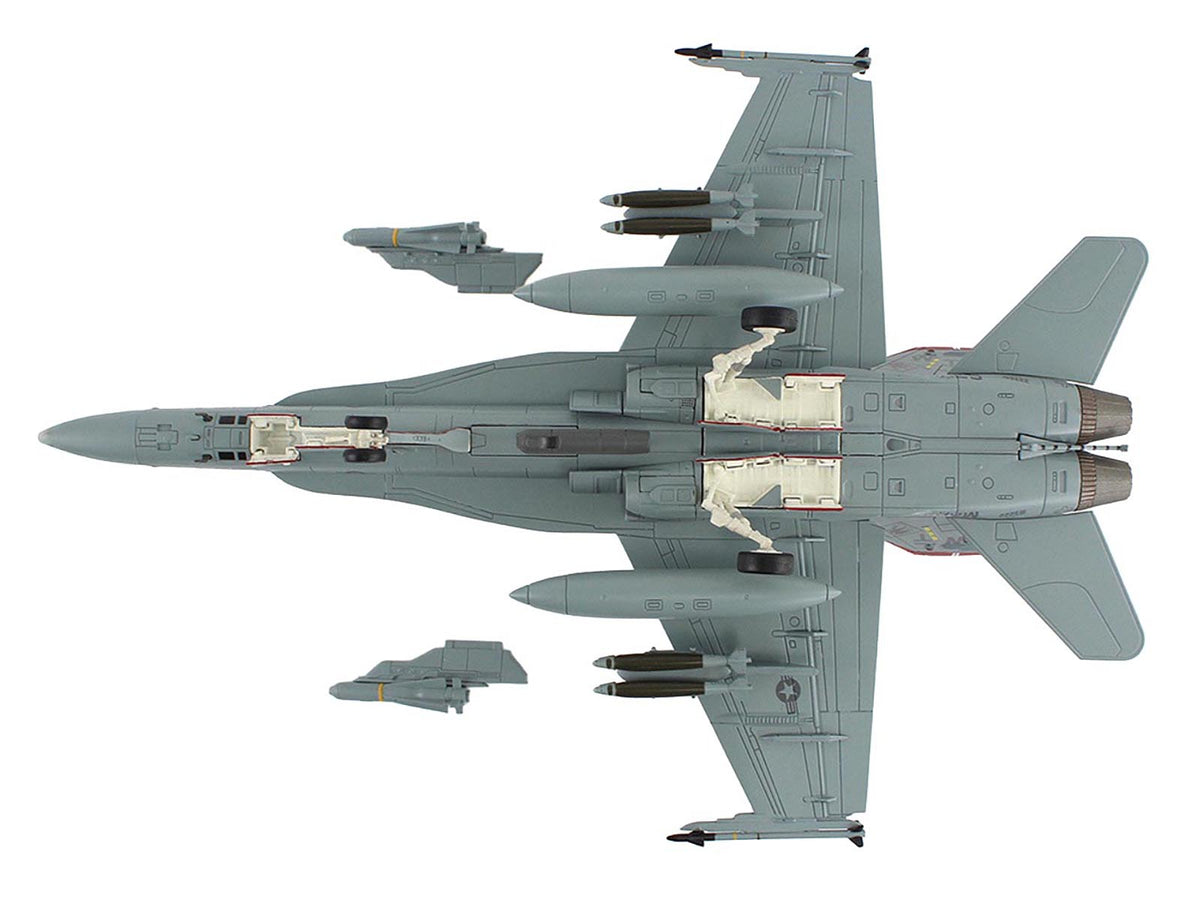 McDonnell Douglas F/A-18C Hornet Aircraft "VMFA-232 Red Devils" (2014) United States Marine Corps "Air Power Series" 1/72 Diecast Model by Hobby Master - image 5
