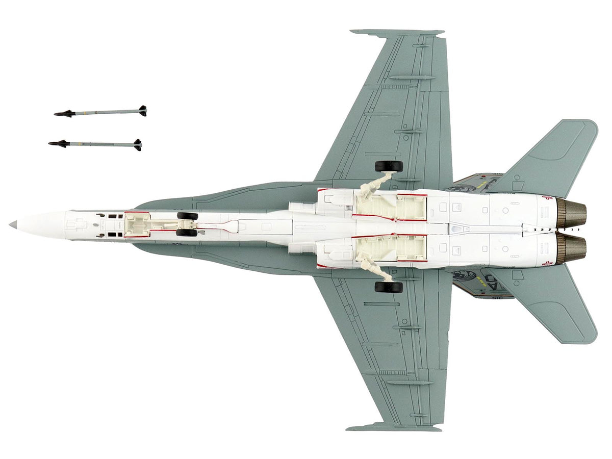 McDonnell Douglas F/A-18C Hornet Aircraft "VFA-15 Retro TAC Demo Jet VFA-106 Gladiators" (2017) United States Navy "Air Power Series" 1/72 Diecast Model by Hobby Master - image 5