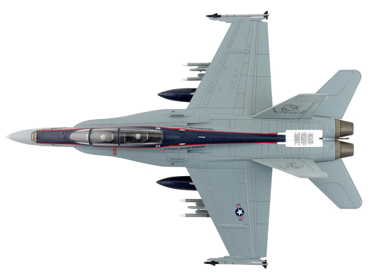 McDonnell Douglas F/A-18D Hornet Aircraft "164874 US Marines 250 Years VMFA-112 Cowboys" (2025) United States Marines "Air Power Series" 1/72 Diecast Model by Hobby Master - image 3