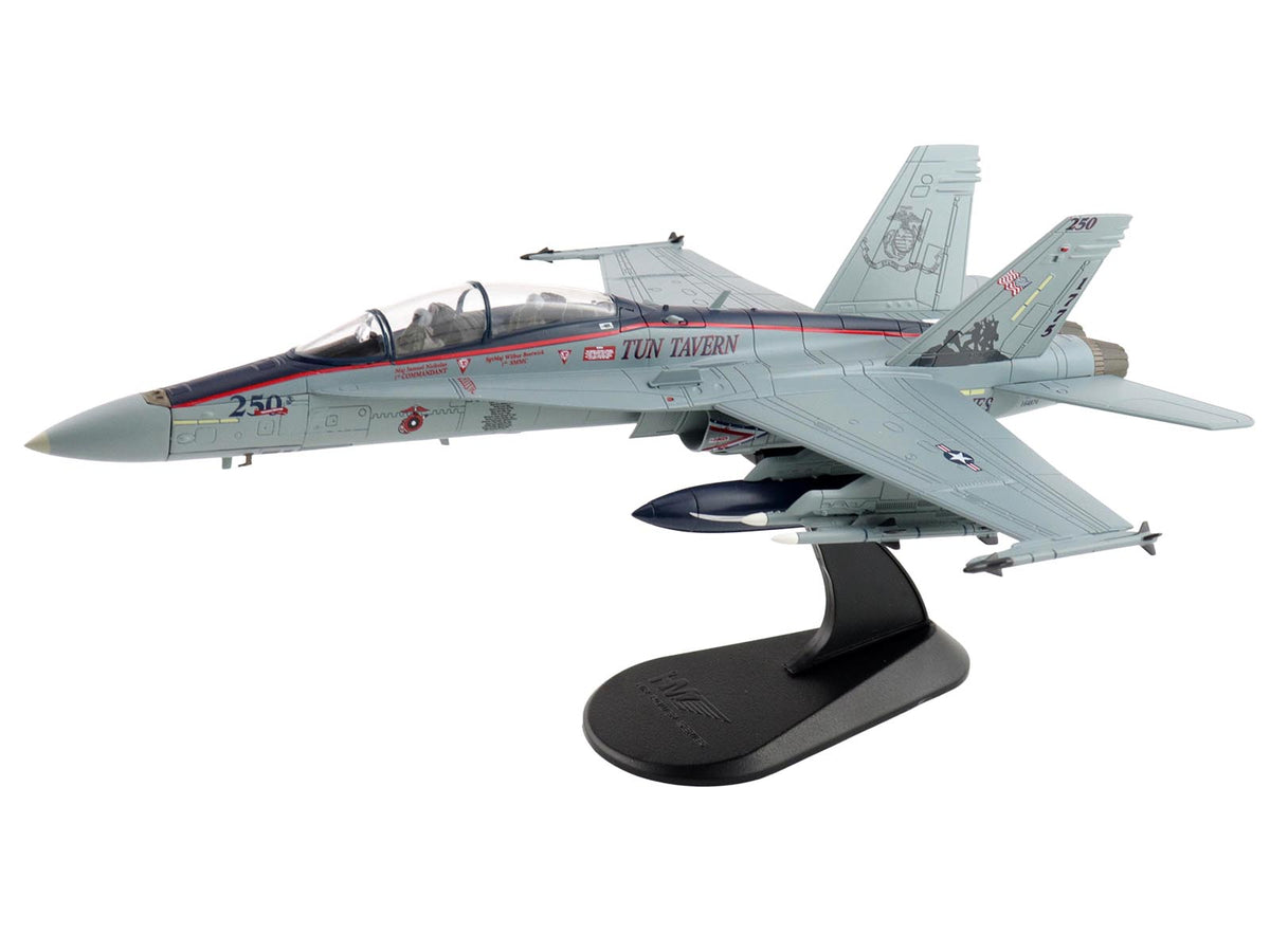 McDonnell Douglas F/A-18D Hornet Aircraft "164874 US Marines 250 Years VMFA-112 Cowboys" (2025) United States Marines "Air Power Series" 1/72 Diecast Model by Hobby Master - image 5