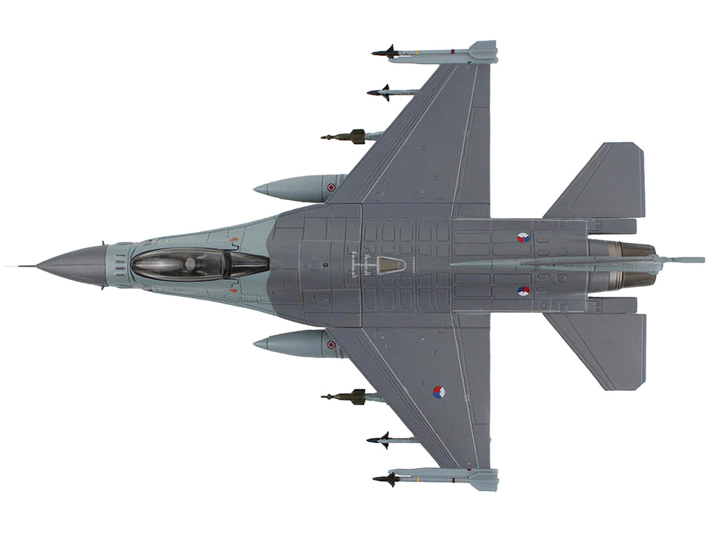 Lockheed F-16AM Fighting Falcon Fighter Aircraft "313 Squadron Afghanistan" (2008) Royal Netherlands Air Force (RNLAF) "Air Power Series" 1/72 Diecast Model by Hobby Master - image 4
