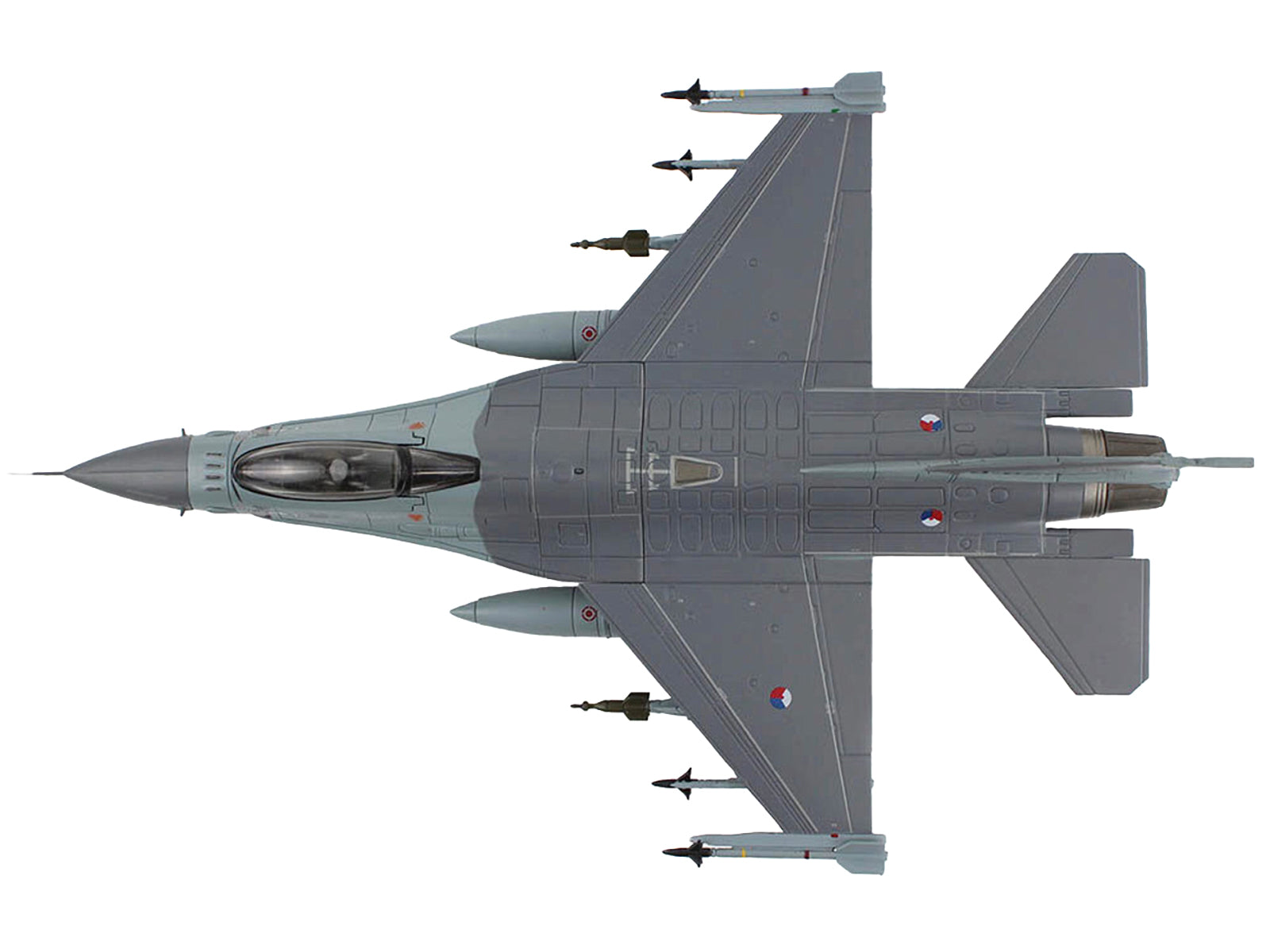 Lockheed F-16AM Fighting Falcon Fighter Aircraft "313 Squadron Afghanistan" (2008) Royal Netherlands Air Force (RNLAF) "Air Power Series" 1/72 Diecast Model by Hobby Master - image 4