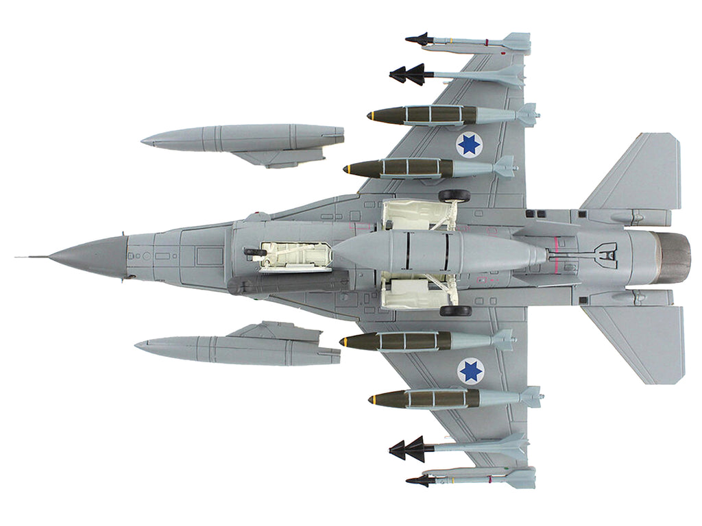 Lockheed F-16D Fighting Falcon Fighter Aircraft "628 Barak 105 Squadron The Scorpion" Israeli Air Force "Air Power Series" 1/72 Diecast Model by Hobby Master - image 4
